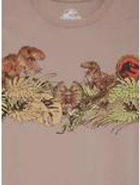 Jurassic Park Dinosaurs & Foliage Women's T-Shirt - BoxLunch Exclusive
