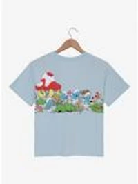 The Smurfs Village Scene Women's T-Shirt - BoxLunch Exclusive
