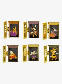 Loungefly Disney Mickey Mouse & Friends Trick-or-Treat Doors Hinged Blind Box Enamel Pin - BoxLunch Exclusive