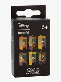 Loungefly Disney Mickey Mouse & Friends Trick-or-Treat Doors Hinged Blind Box Enamel Pin - BoxLunch Exclusive