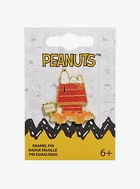 Loungefly Peanuts Snoopy Halloween Doghouse Enamel Pin - BoxLunch Exclusive