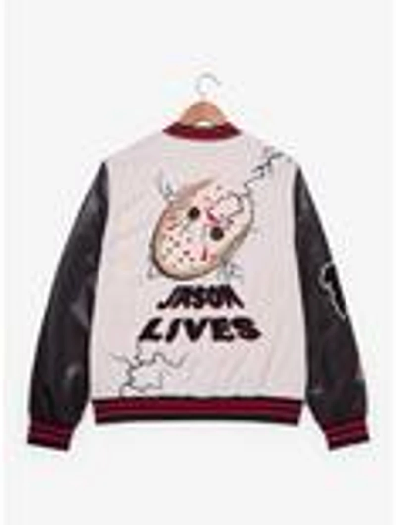 Friday the 13th Jason Voorhees Varsity Jacket - BoxLunch Exclusive