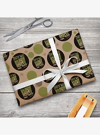 Beetlejuice Date Me Premium Kraft Wrapping Paper