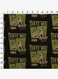 Beetlejuice Date Me Dark Premium Kraft Wrapping Paper