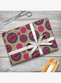 I Tolerate U Love You Premium Kraft Wrapping Paper