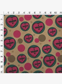 I Tolerate U Love You Premium Kraft Wrapping Paper