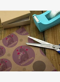 Be My Vegantine Valentine Vegan Premium Kraft Wrapping Paper