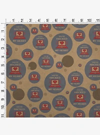 You've Hacked My Heart Love Premium Kraft Wrapping Paper