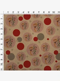 Looney Tunes Bugs and Lola Kiss Dot Premium Kraft Wrapping Paper
