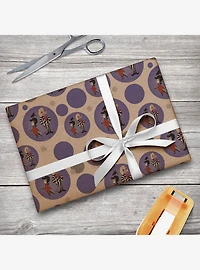 Beetlejuice Animated Series Beetlejuice and Lydia Wrapping Paper