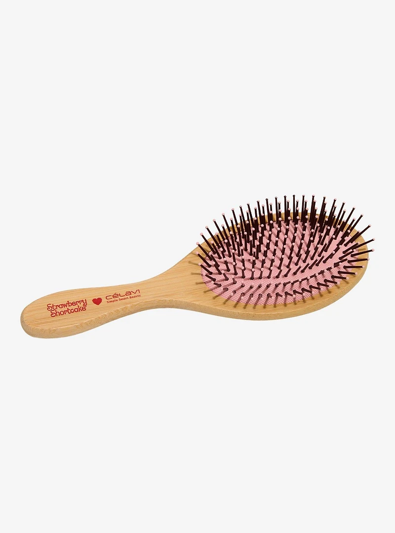 Célavi Strawberry Shortcake Wooden Paddle Brush