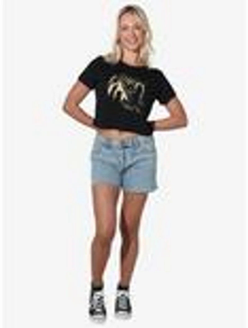 Over The Garden Wall Boom Cover Women's Crop Top T-Shirt