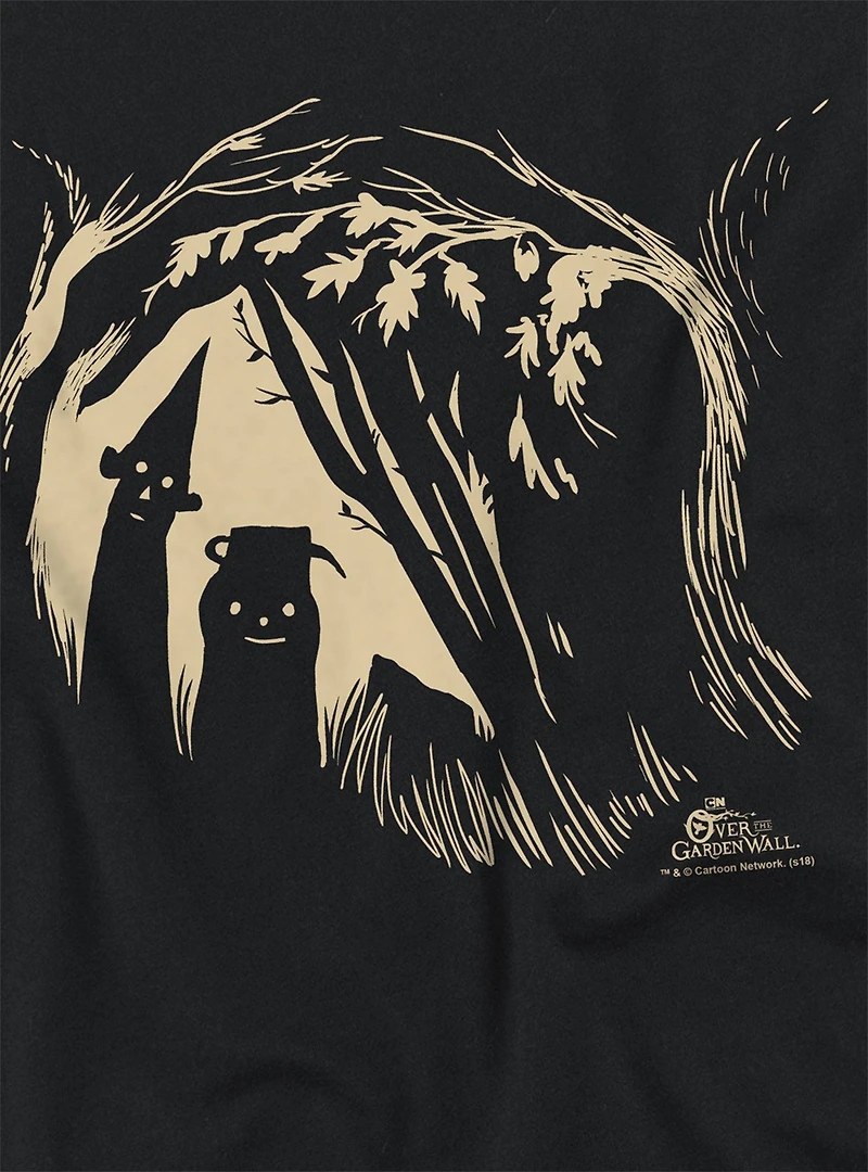 Over The Garden Wall Boom Cover Women's Crop Top T-Shirt