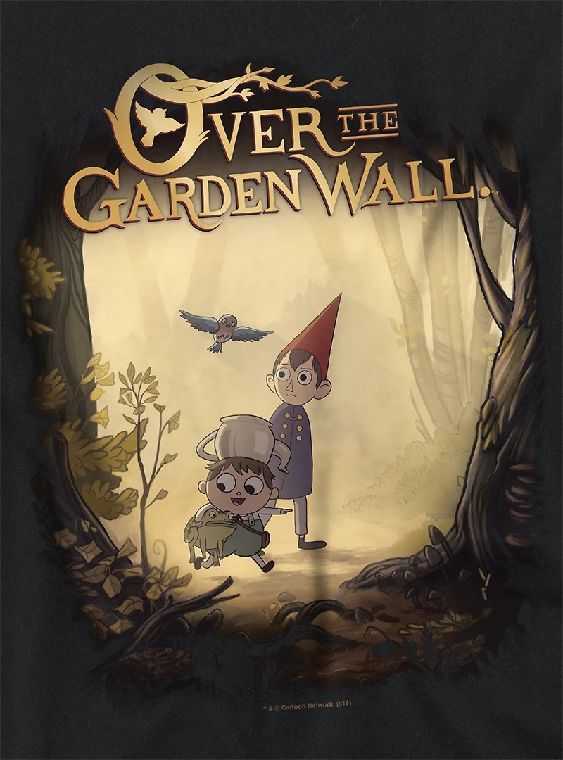 Over The Garden Wall Key Art Women's Crop Top T-Shirt