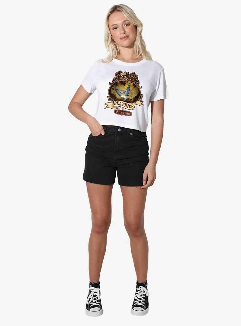 Over The Garden Wall Beatrice Poster Women's Crop Top T-Shirt