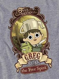 Over The Garden Wall Greg Poster Women's Crop Top T-Shirt