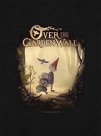 Over The Garden Wall Key Art Cap Sleeve Baby Rib Women's Crop Top