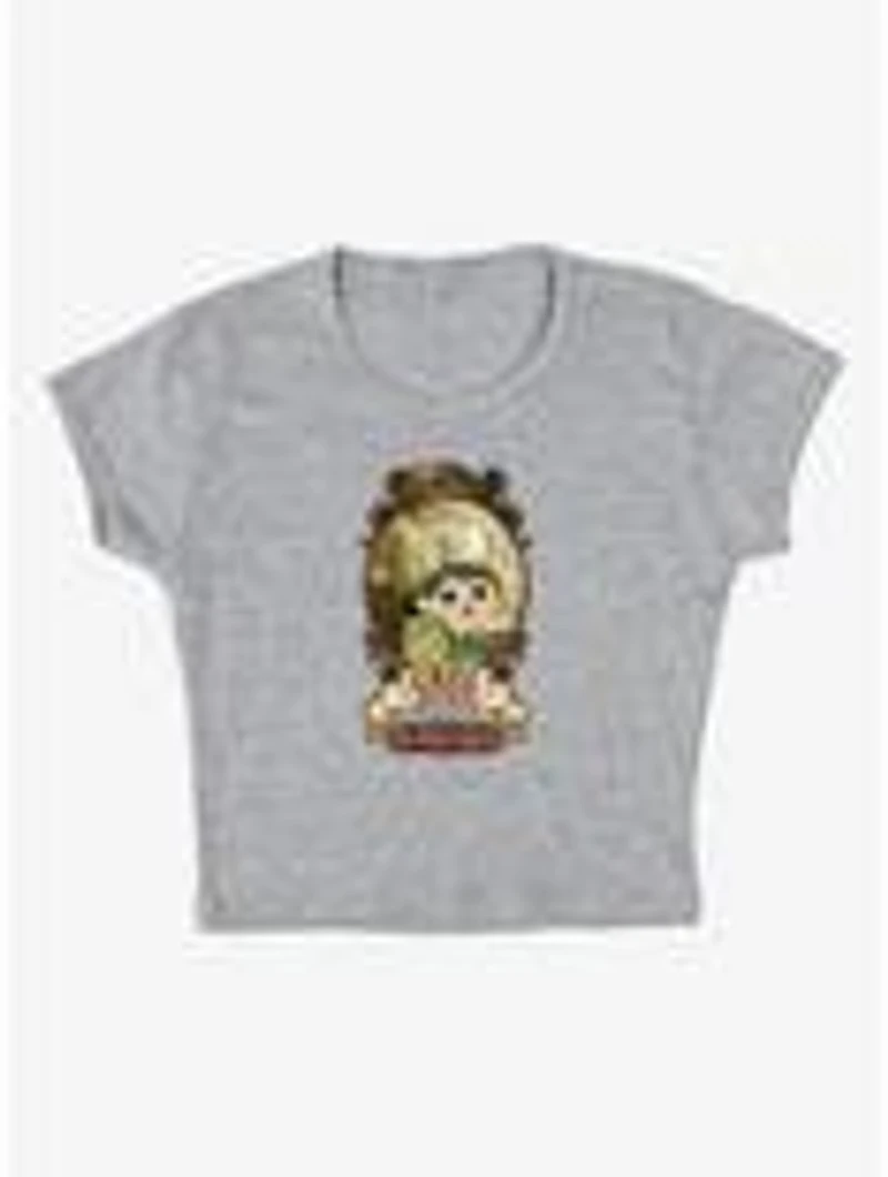 Over The Garden Wall Greg Poster Cap Sleeve Baby Rib Women's Crop Top