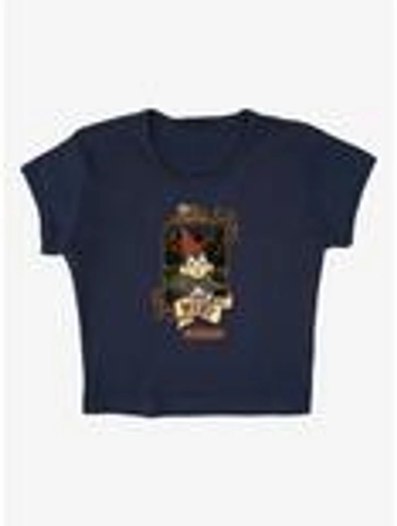 Over The Garden Wall Wirt Poster Cap Sleeve Baby Rib Women's Crop Top
