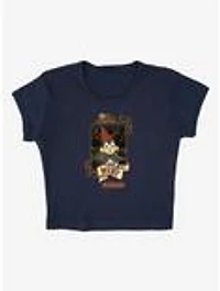 Over The Garden Wall Wirt Poster Cap Sleeve Baby Rib Women's Crop Top