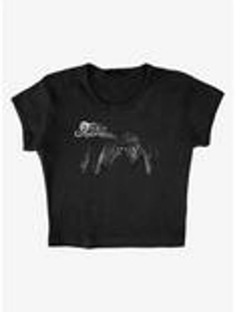 Over The Garden Wall Beast Cap Sleeve Baby Rib Women's Crop Top