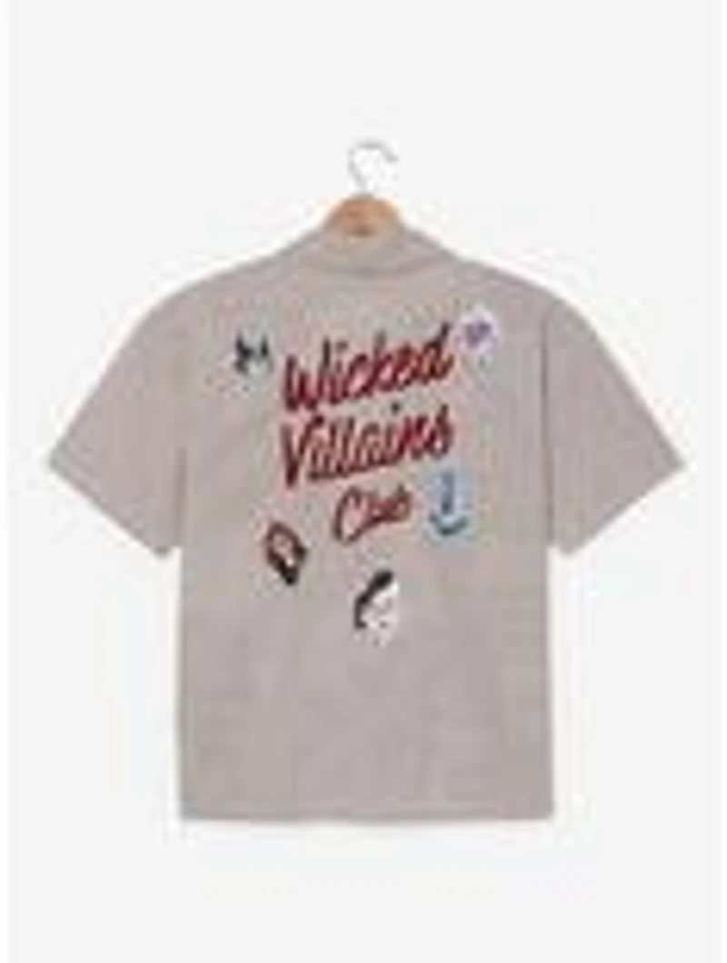 Disney Villains Icons Striped Woven Button-Up - BoxLunch Exclusive