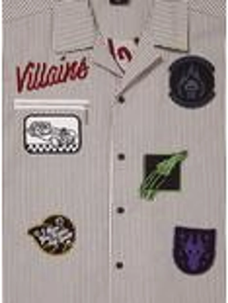 Disney Villains Icons Striped Woven Button-Up - BoxLunch Exclusive