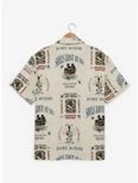 Disney The Pirates of Caribbean Icons Allover Print Woven Button-Up - BoxLunch Exclusive
