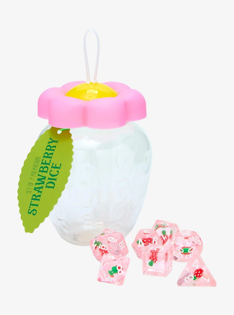 Strawberry Dice Set