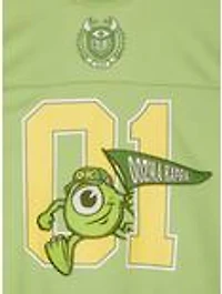 Disney Pixar Monsters University Mike Oozma Kappa Women's Cropped Football Jersey — BoxLunch Exclusive
