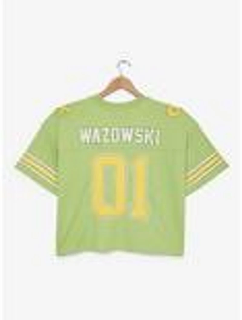 Disney Pixar Monsters University Mike Oozma Kappa Women's Plus Cropped Football Jersey — BoxLunch Exclusive