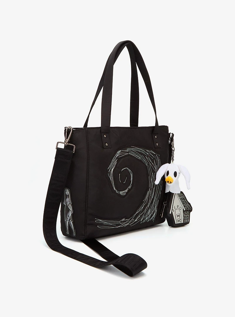Disney The Nightmare Before Christmas Spiral Hill Tote Bag with Coin Purse - BoxLunch Exclusive