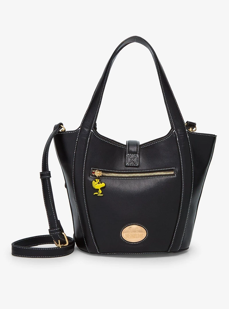 Peanuts Snoopy & Woodstock Sunglasses Pebble Textured Purse — BoxLunch Exclusive