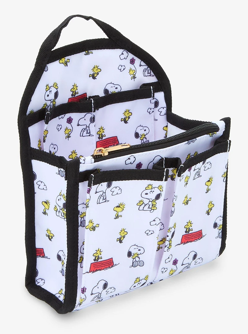 Peanuts Snoopy & Woodstock Allover Print Mini Backpack Organizer - BoxLunch Exclusive