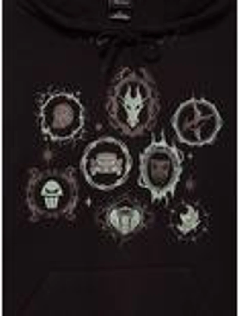 Disney Villains Icons Embroidered Hoodie — BoxLunch Exclusive