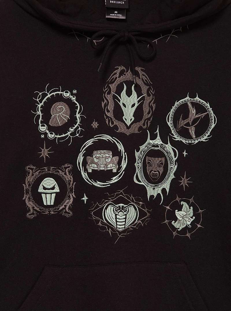 Disney Villains Icons Embroidered Hoodie — BoxLunch Exclusive
