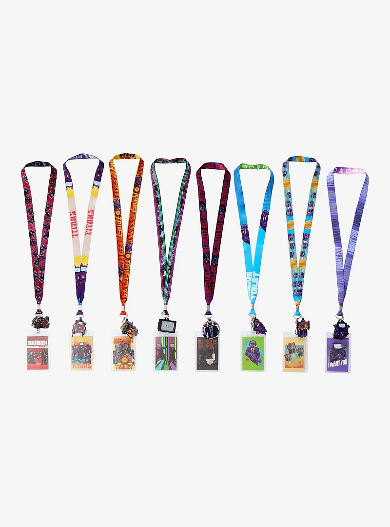Skibidi Toilet Blind Bag Lanyard