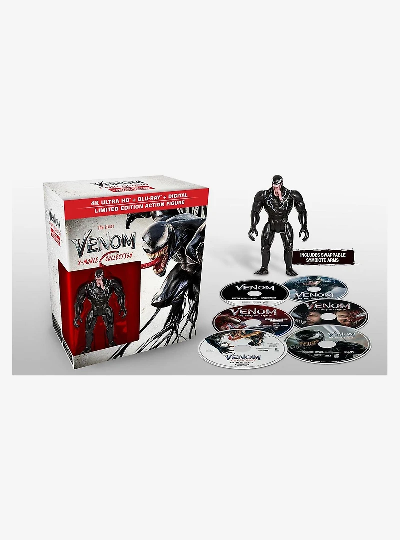 Marvel Venom 3-Movie Collection Ultra HD