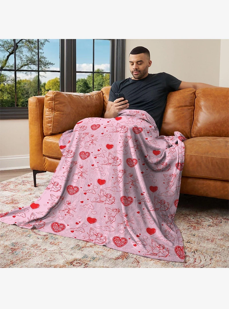 Cupid 50x60" Silk Touch Throw Blanket