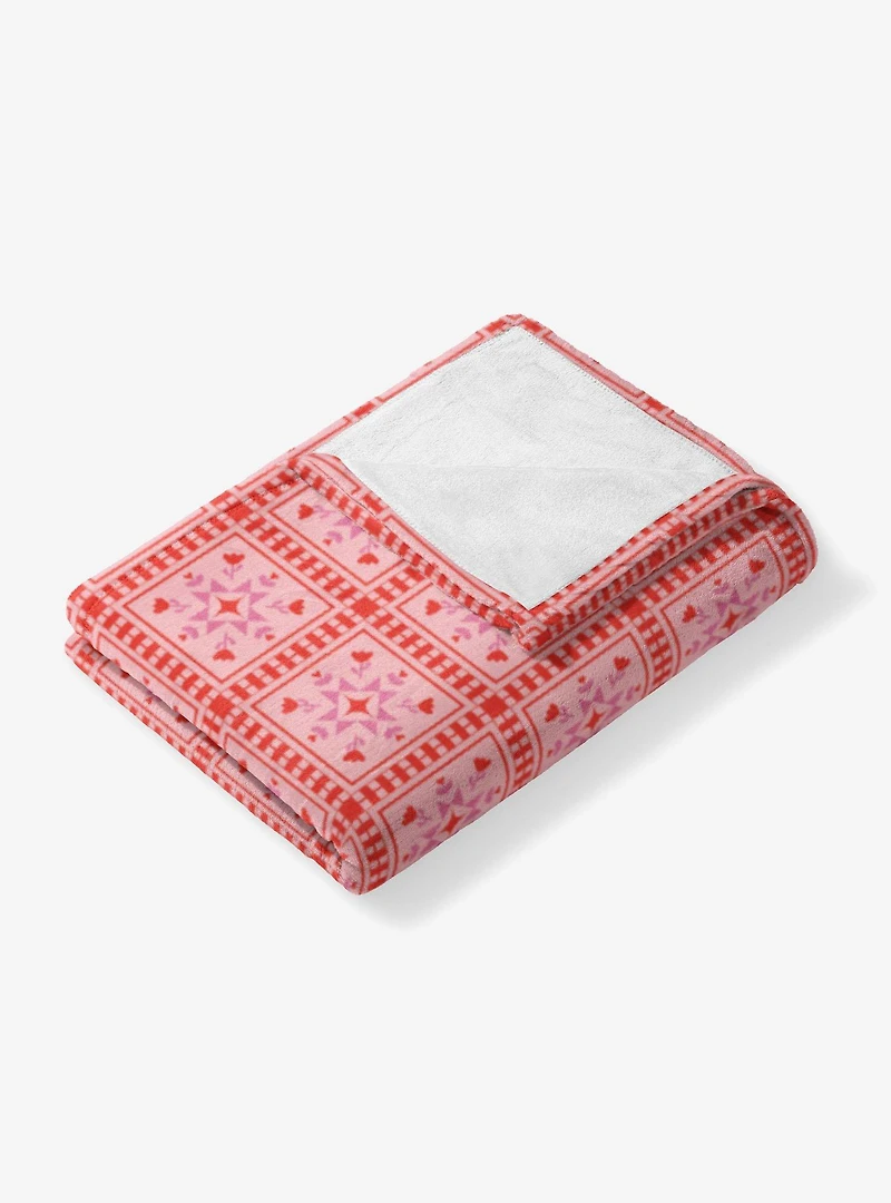 Quilted 50x60" Silk Touch Throw Blanket