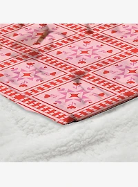 Quilted Silk Touch Sherpa Throw Blanket