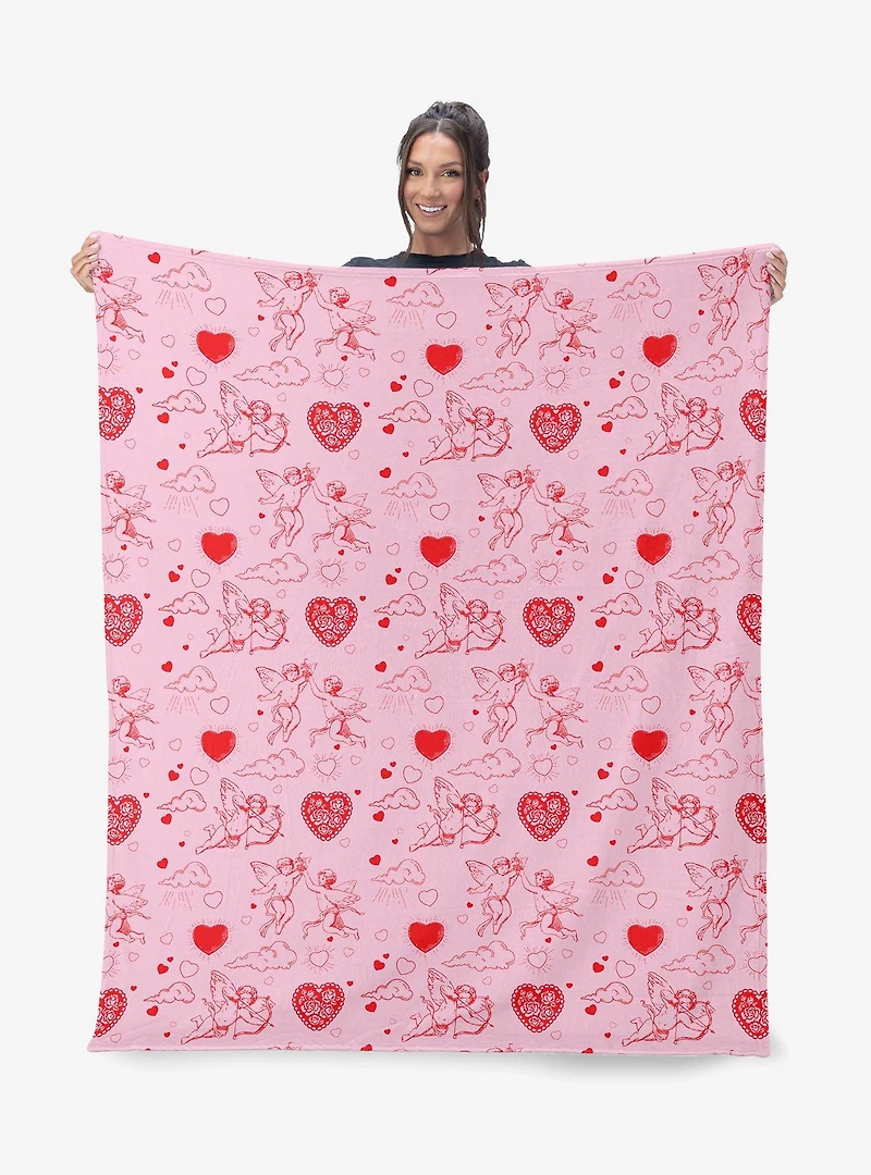 Cupid 60x80" Silk Touch Throw Blanket