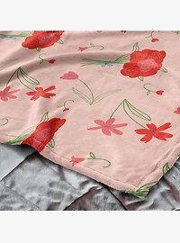 Flowers 60x80" Silk Touch Throw Blanket