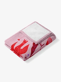 Flying Birds 60x80" Silk Touch Throw Blanket