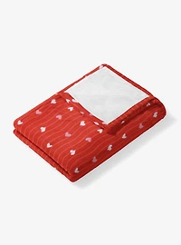 Line Hearts 60x80" Silk Touch Throw Blanket