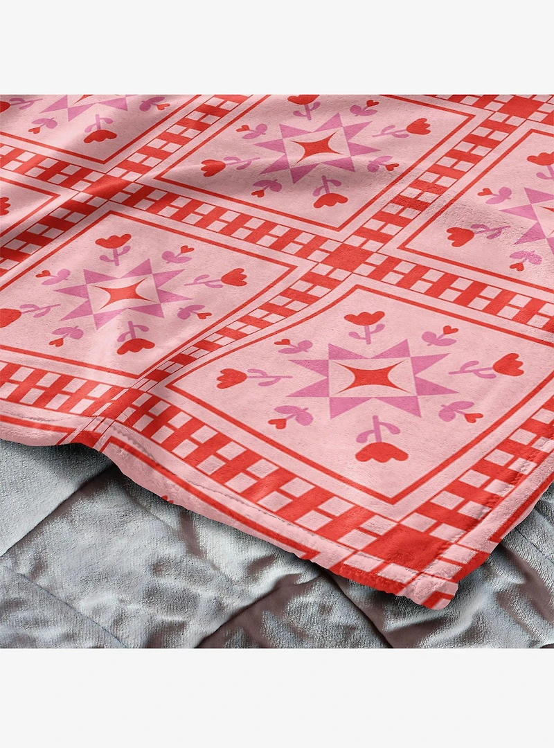 Quilted 60x80" Silk Touch Throw Blanket