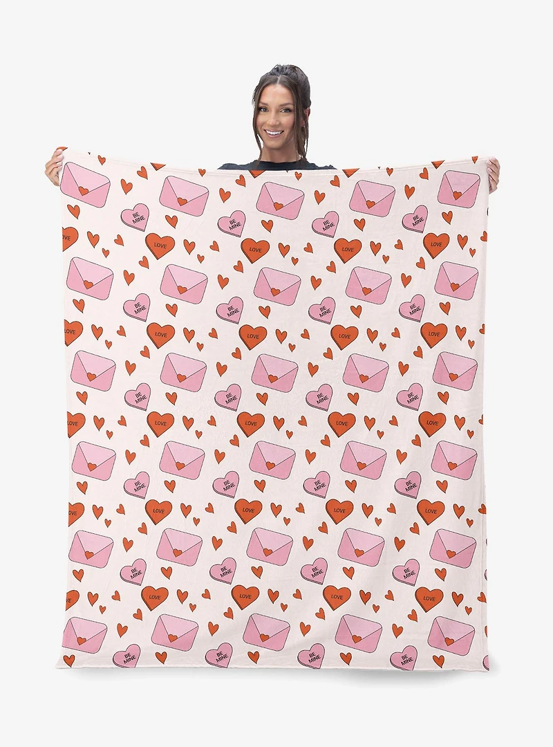 Send My Love 60x80" Silk Touch Throw Blanket