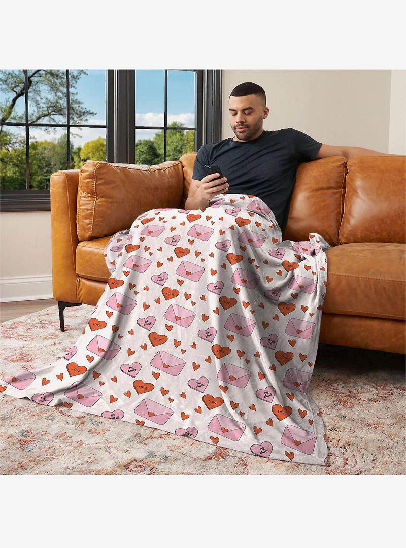 Send My Love 60x80" Silk Touch Throw Blanket