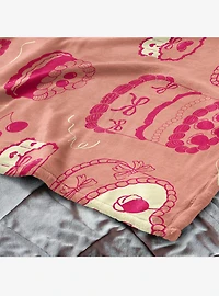 Valentine's Day Cakes 60x80" Silk Touch Throw Blanket