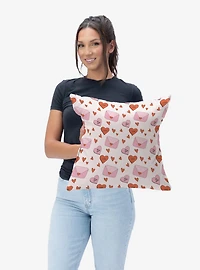 Send My Love Throw Pillow